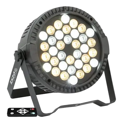 Projecteur PAR LED Blanc Chaud/Froid 36x1W