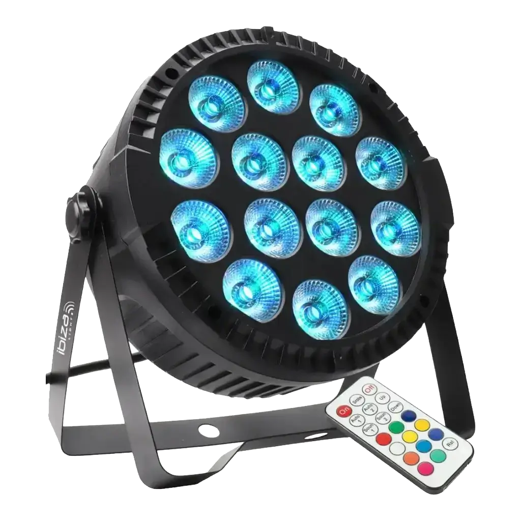 Projecteur PAR LED Extra plat 14x6W RGBW