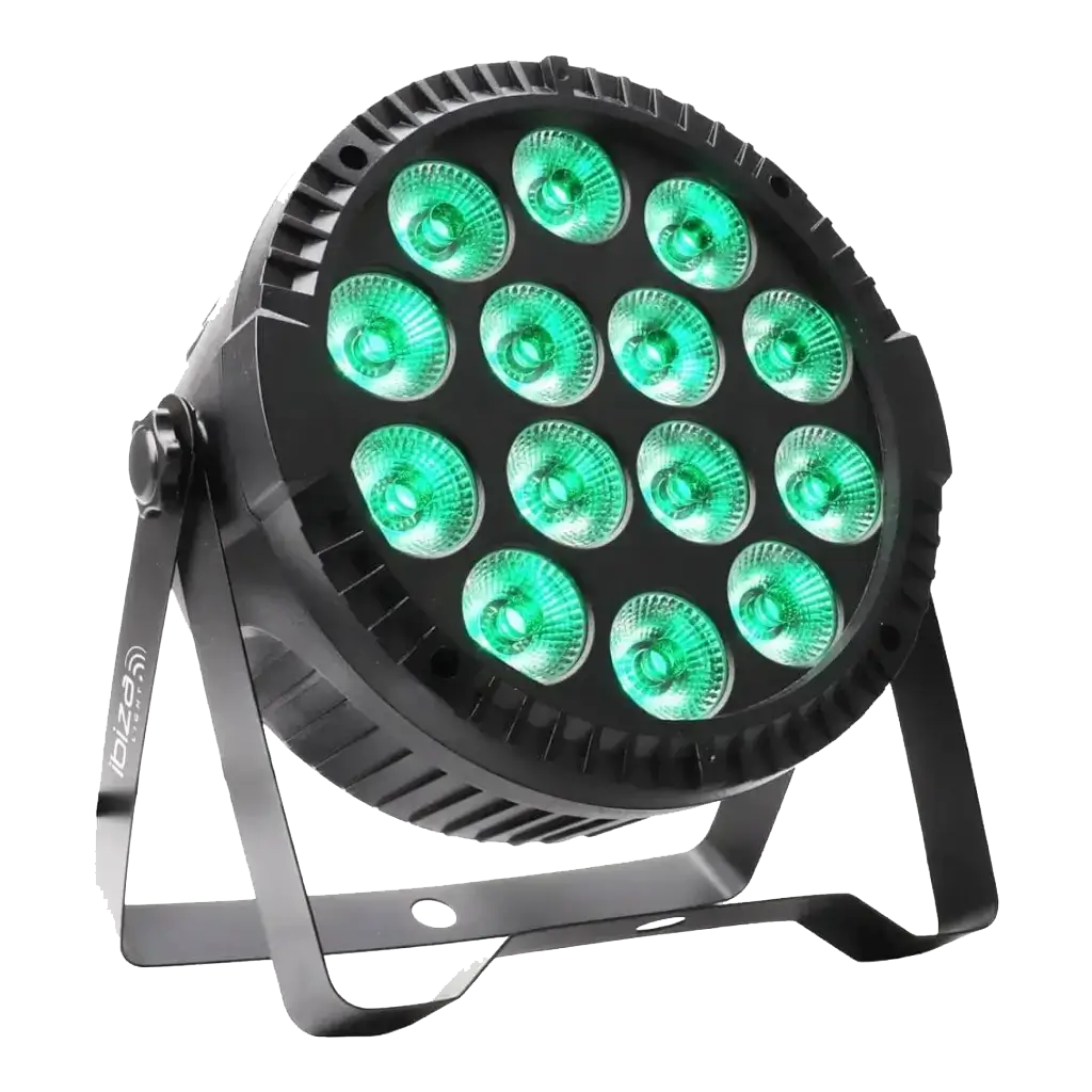 Projecteur PAR LED Extra plat 14x6W RGBW