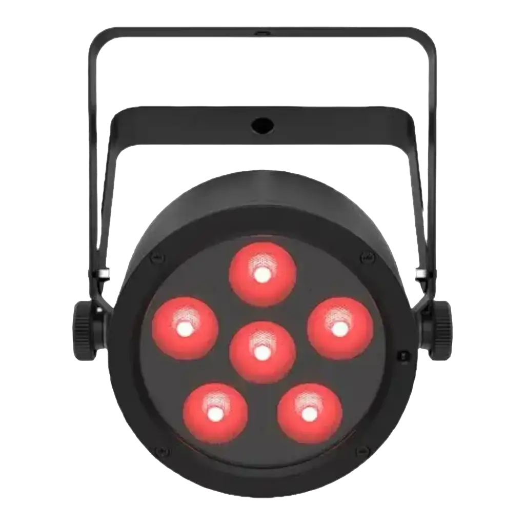 CHAUVET DJ - Projecteur PAR à LED de Couleur SlimPAR Q6 ILS