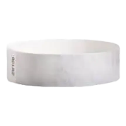 Bracelet Tyvek® Blanc Papier Sans Marquage