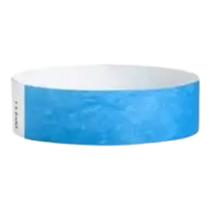 Bracelet Tyvek® Bleu Papier Sans Marquage