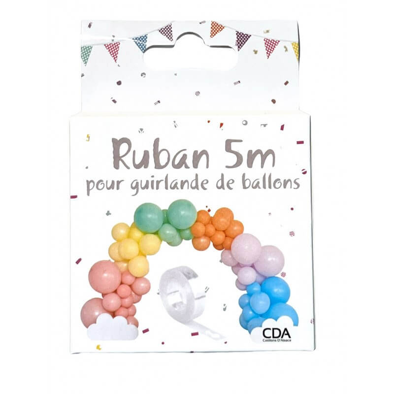 Ruban pour Guirlande de Ballons - 5 mètres : Accessoires ballons