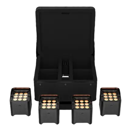 CHAUVET DJ - Projecteurs Sans Fil PAR Freedom Par Q9 X4