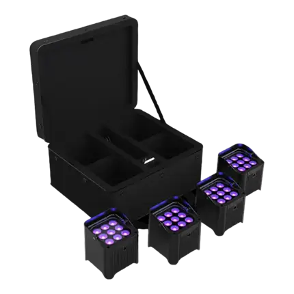 CHAUVET DJ - Projecteurs Sans Fil PAR Freedom Par H9 IP X4