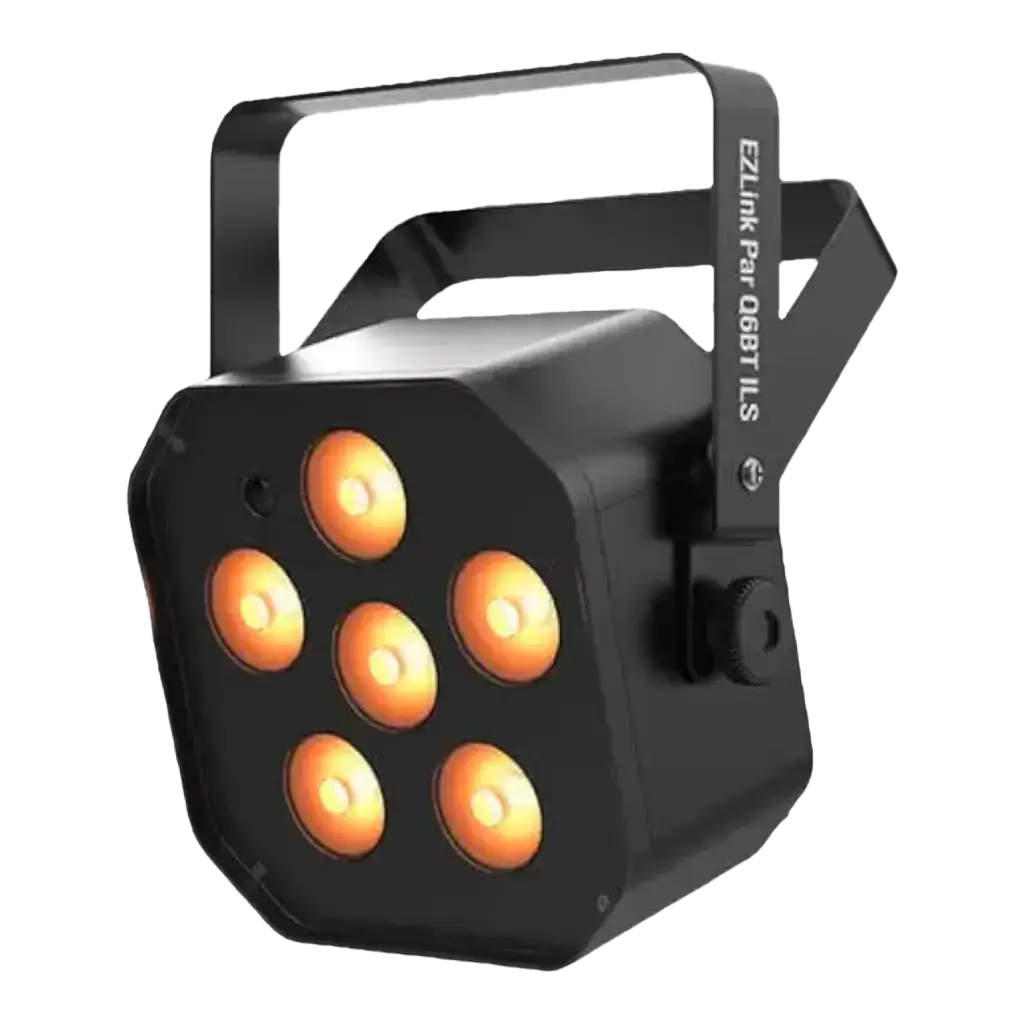 Chauvet DJ - Projecteur PAR LED Sans Fil EZLink Par Q6BT ILS