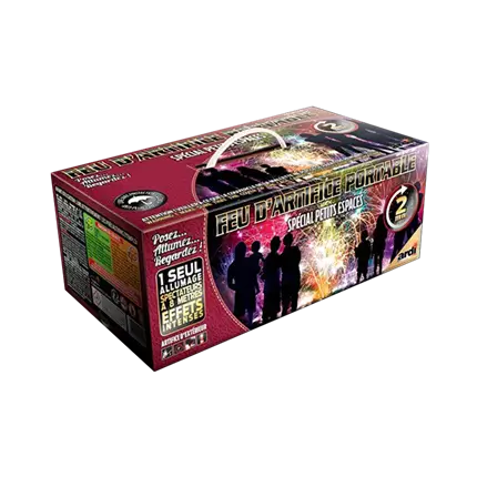 FEU D'ARTIFICE PORTABLE® DE PROXIMITÉ 2MN