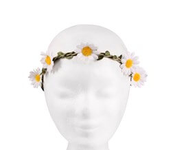 Collana hawaiana con fiori multicolori - Sparklers Club