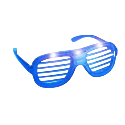 Lunettes Store à Rétroéclairage LED - Bleu