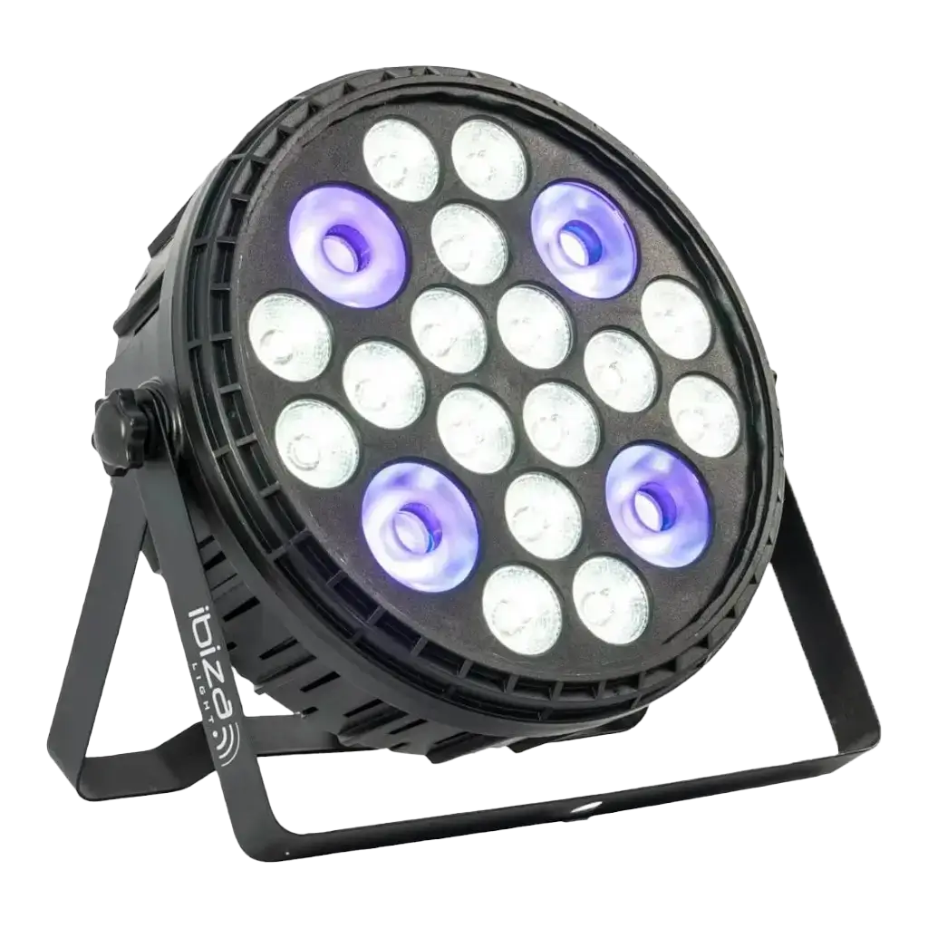 Projecteur PAR XXL à LED RGBW et UV - BIGPAR-16RGBW4UV