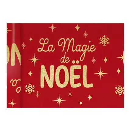 Chemin de Table "La Magie de Noël" 4 mètres