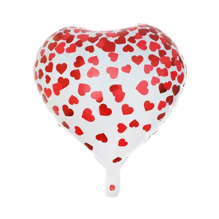 Ballon Saint Valentin à Cœurs