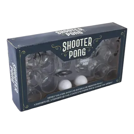 Jeu pour Apéritif Shooter Pong