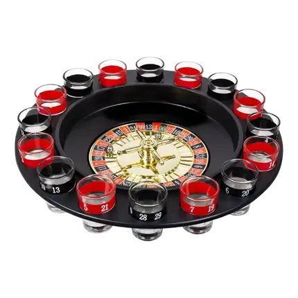 Kit Jeu à Boire Roulette pour Apéritif