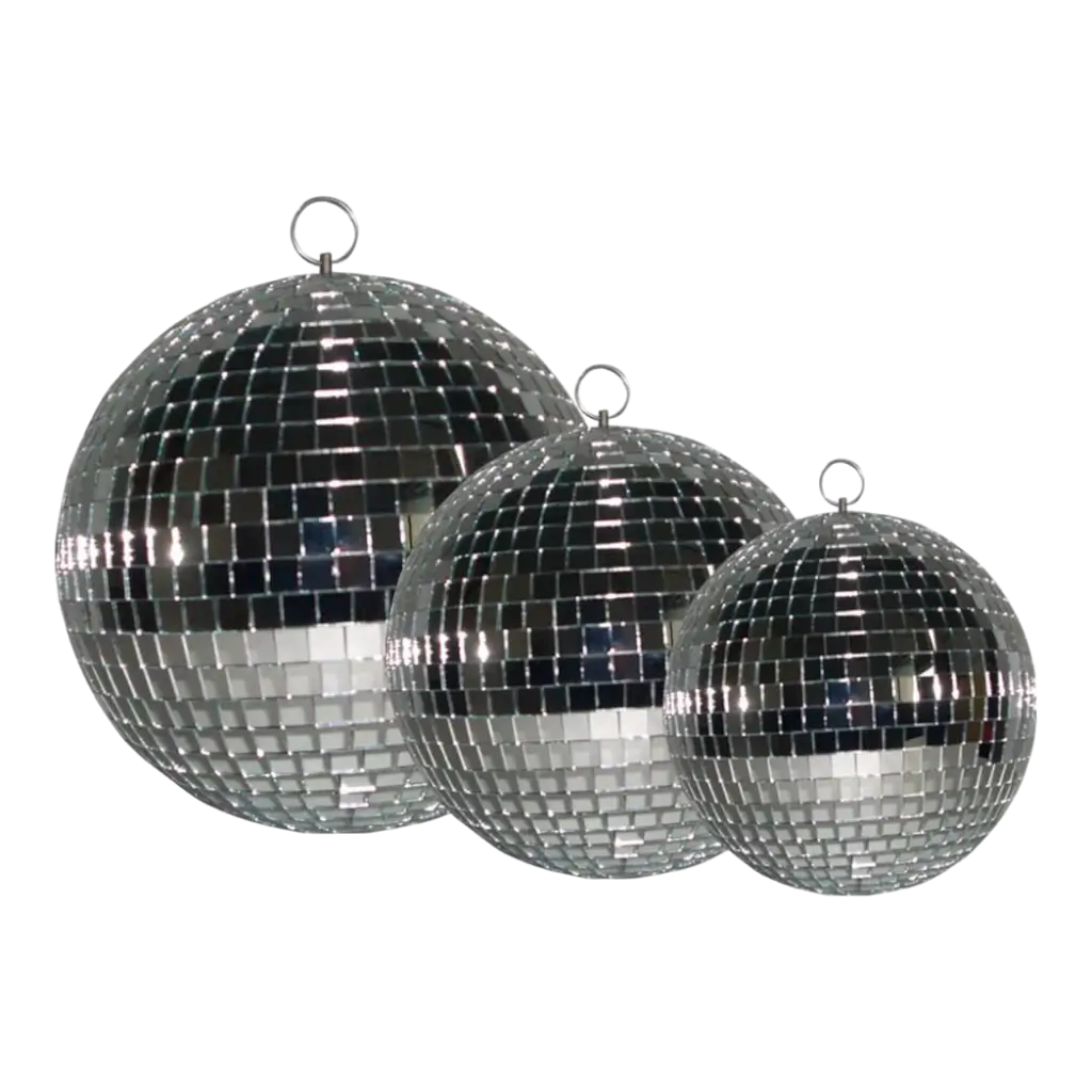 Boule à Facettes Disco Argent - 30cm