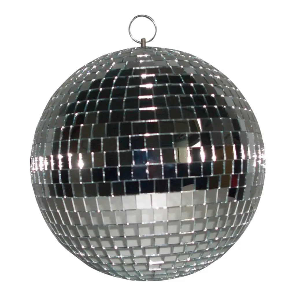 Boule à Facettes Disco Argent - 30cm