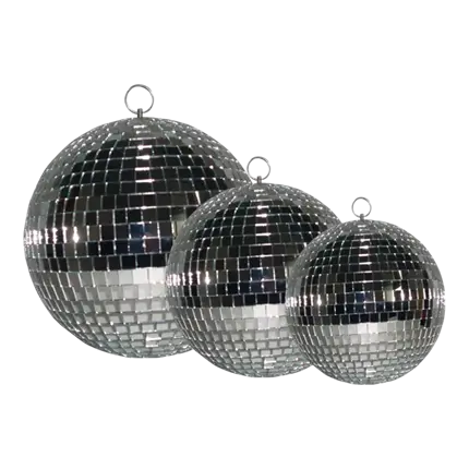 Boule à Facettes Disco Argent - 30cm