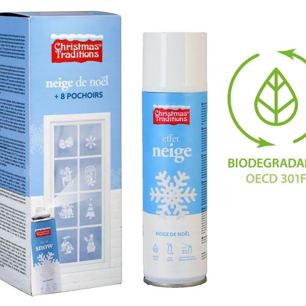 Pack de Neige hivernal décorative, 150ml