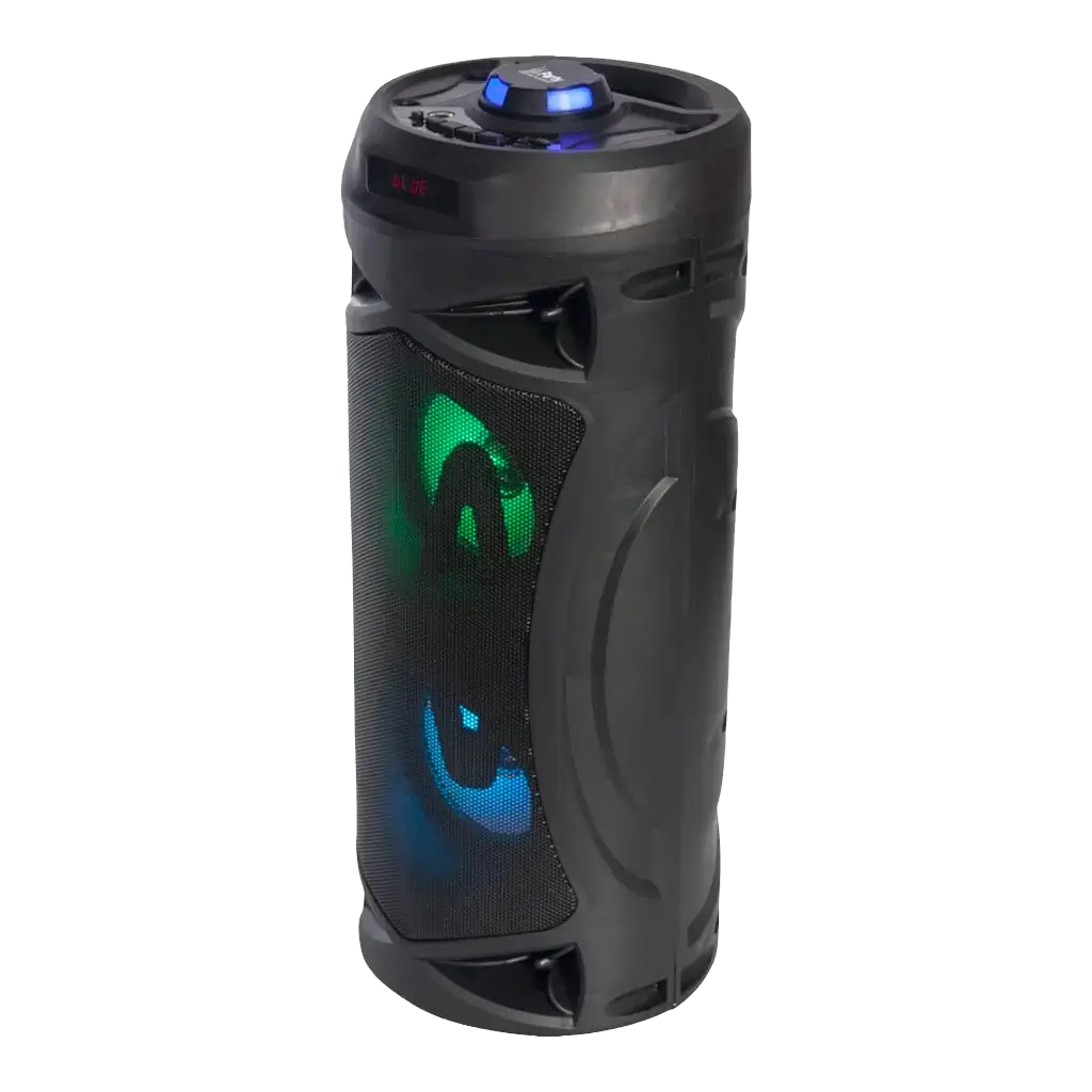 ENCEINTE BLUETOOTH  LED AVEC USB &amp; MICRO-SD PARTY-BAZOOKA