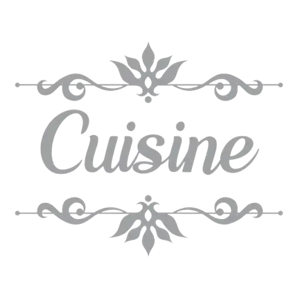 Sticker de Porte "Cuisine"