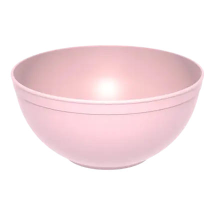 Saladier / Bol incassable PP minéral Rose Pastel ø 20cm