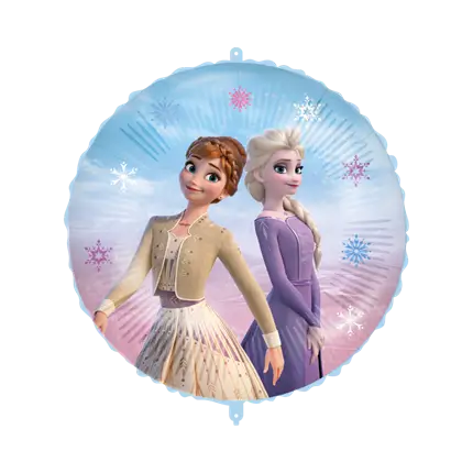 Ballon rond La Reine des neiges