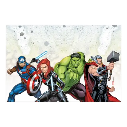 Nappe en plastique Avengers