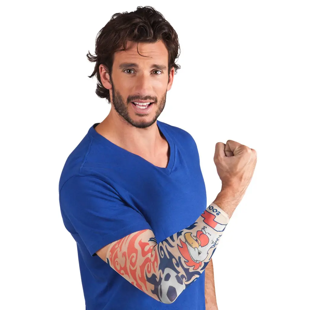 Manchon de tatouage Allez les Bleus