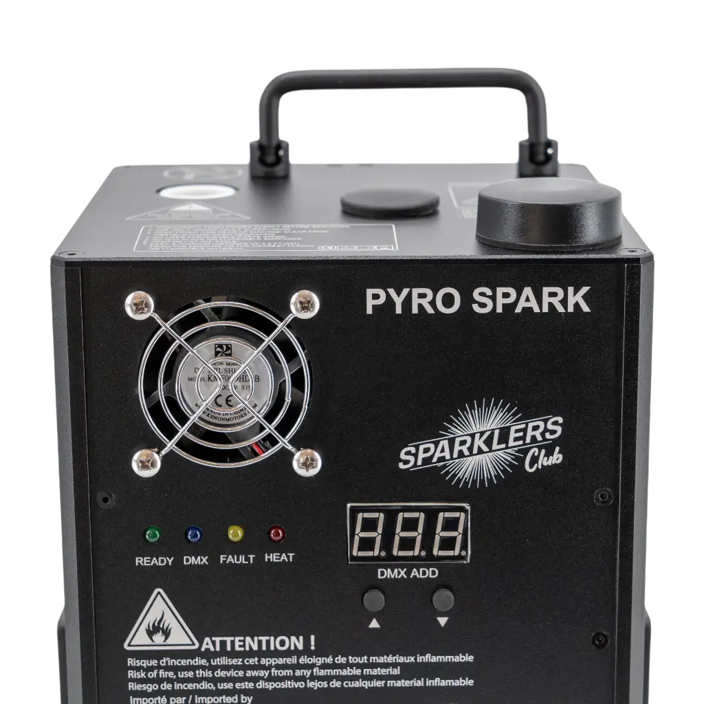 SPARKLERS CLUB® - Machine étincelles froides - PyroSpark