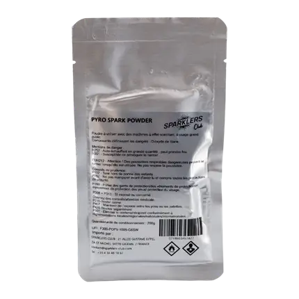 SPARKLERS CLUB® - SACHET DE 200G - PYRO SPARK POWDER