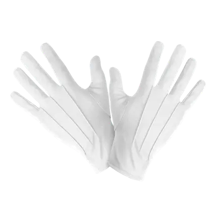 Gants Blancs de Déguisement