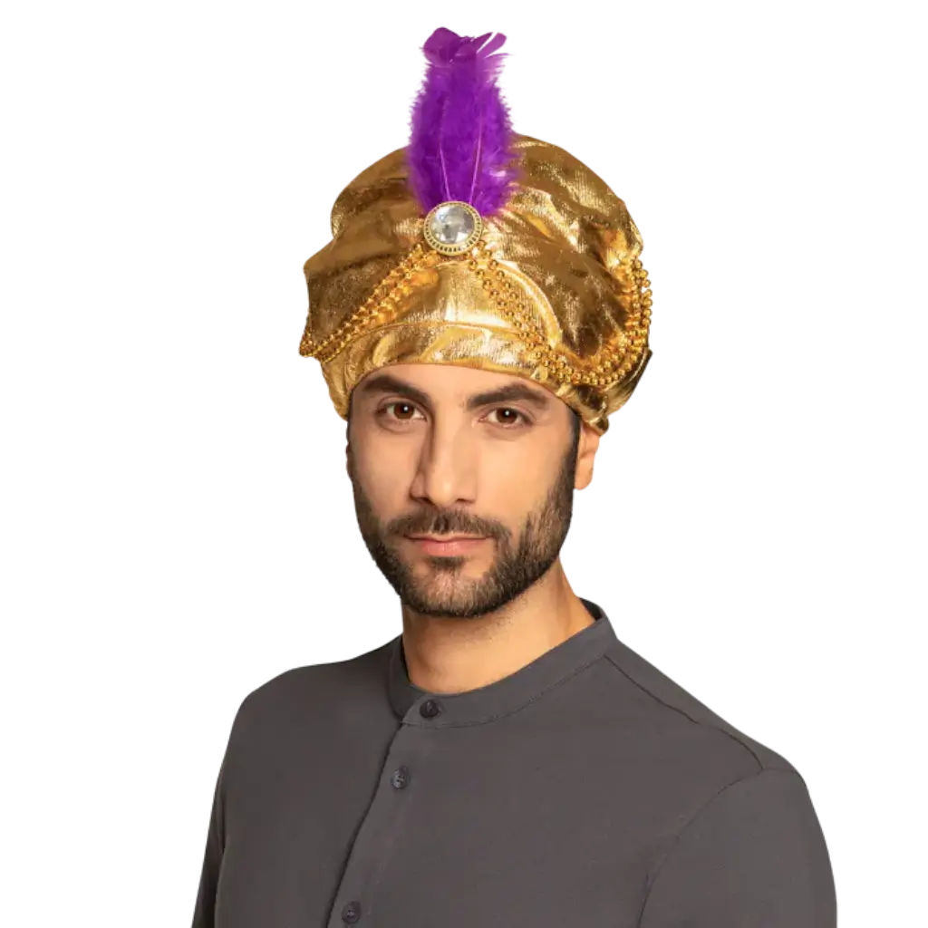 Chapeau de Déguisement Turban Sultan