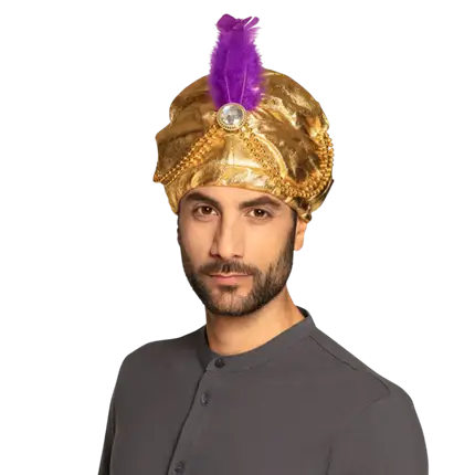 Chapeau de Déguisement Turban Sultan