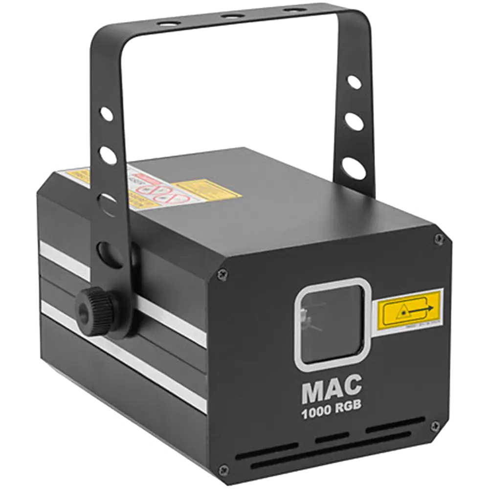 MAC 1000 RGB - Laser Multicolore Professionnel