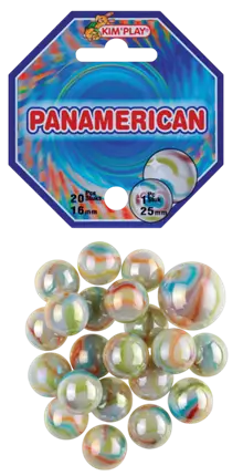 Lot de 20 Billes Panamerican +1 Calot